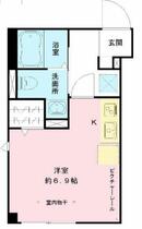 東京都大田区池上３丁目（賃貸マンション1R・4階・20.45㎡） その2