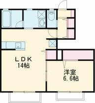 サンビレッジさくら　Ａ 103 ｜ 栃木県小山市大字雨ケ谷（賃貸アパート1LDK・1階・49.79㎡） その2