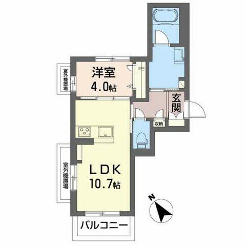 同じ建物の物件間取り写真 - ID:244003852414