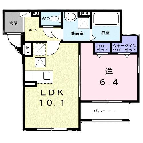 同じ建物の物件間取り写真 - ID:228049011871