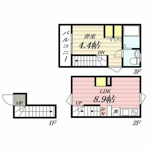 同じ建物の物件間取り写真 - ID:213102778358