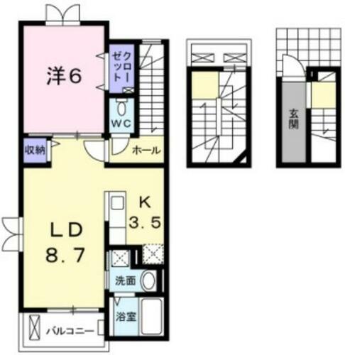 同じ建物の物件間取り写真 - ID:213102690796