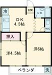 府中市武蔵台３丁目 2階建 築34年のイメージ