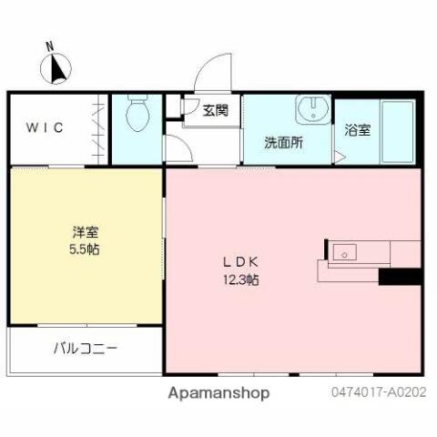 同じ建物の物件間取り写真 - ID:244003962432