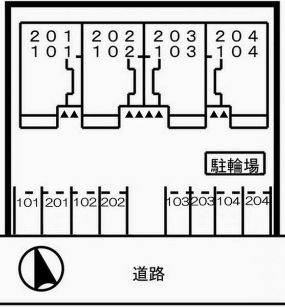 兵庫県姫路市広畑区高浜町１丁目(賃貸マンション1R・1階・37.00㎡)の写真 その12