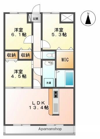 同じ建物の物件間取り写真 - ID:238007282783