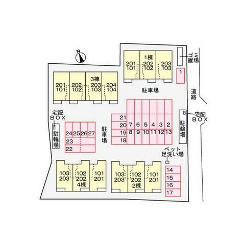 プレミアム３０番館 201｜大分県中津市大字下宮永(賃貸アパート2LDK・2階・59.58㎡)の写真 その15