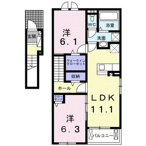 同じ建物の物件間取り写真 - ID:244003803658