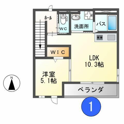 同じ建物の物件間取り写真 - ID:209005613635