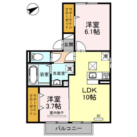 同じ建物の物件間取り写真 - ID:244003852690