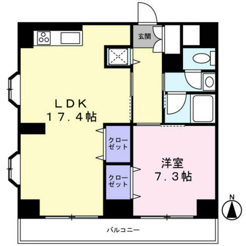 同じ建物の物件間取り写真 - ID:214055697661