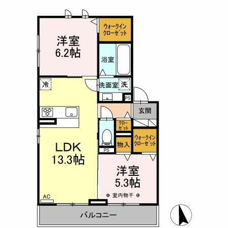 同じ建物の物件間取り写真 - ID:221010714639