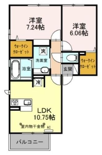 同じ建物の物件間取り写真 - ID:211046952941