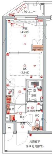 同じ建物の物件間取り写真 - ID:213103108541