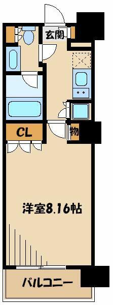 リージア新百合ヶ丘 305｜神奈川県川崎市麻生区上麻生１丁目(賃貸マンション1K・3階・25.52㎡)の写真 その2