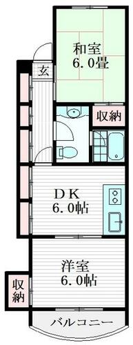 同じ建物の物件間取り写真 - ID:214055462610