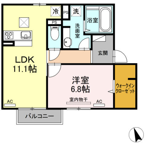 同じ建物の物件間取り写真 - ID:244003940229