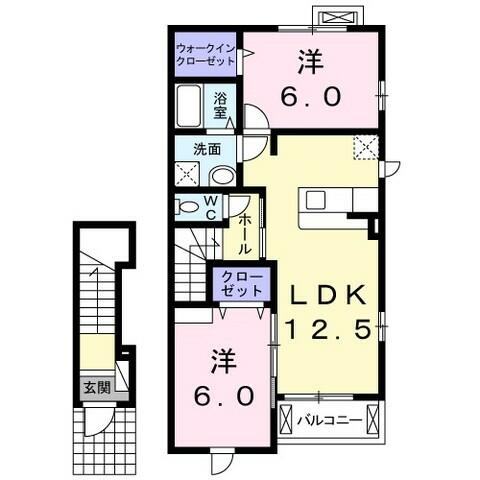 同じ建物の物件間取り写真 - ID:244003885892