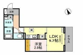 同じ建物の物件間取り写真 - ID:211047288205