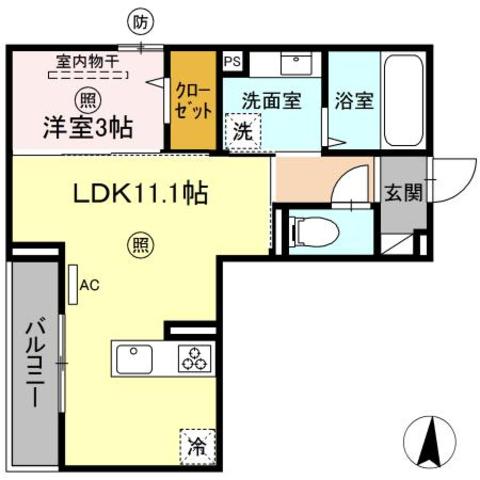 同じ建物の物件間取り写真 - ID:244003897725