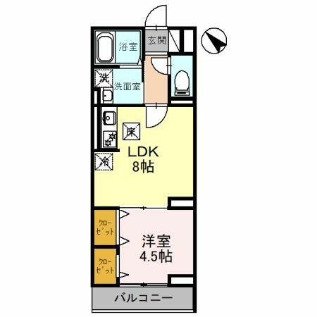 同じ建物の物件間取り写真 - ID:211047733956