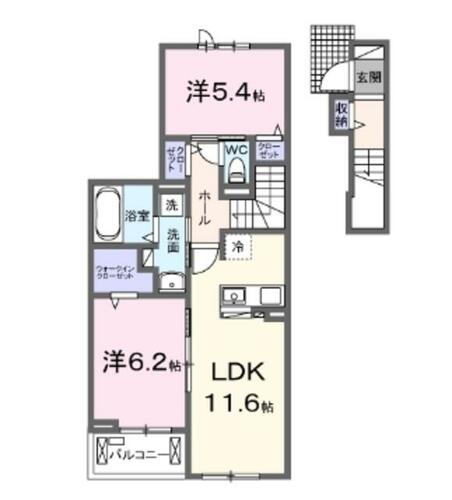 同じ建物の物件間取り写真 - ID:211050495130