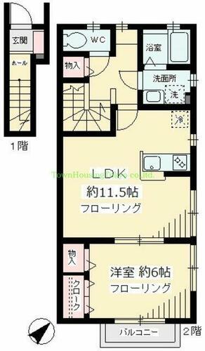 同じ建物の物件間取り写真 - ID:213102875879