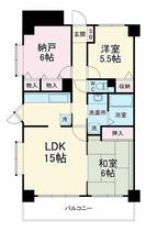 ライオンズガーデン浦和 305 ｜ 埼玉県さいたま市浦和区瀬ヶ崎２丁目（賃貸マンション2SLDK・3階・76.20㎡） その2