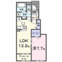 サン　ファースト 103 ｜ 愛媛県松山市堀江町（賃貸アパート1LDK・1階・50.14㎡） その2