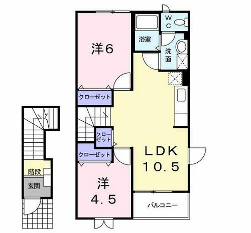 同じ建物の物件間取り写真 - ID:212042324727