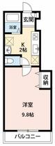 愛知県岡崎市稲熊町字８丁目（賃貸アパート1K・1階・28.80㎡） その2