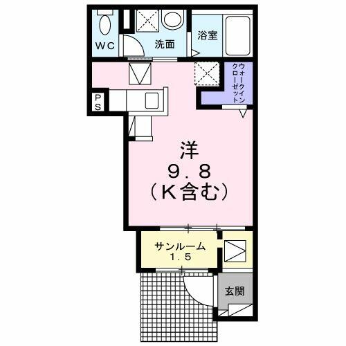 同じ建物の物件間取り写真 - ID:209005655285