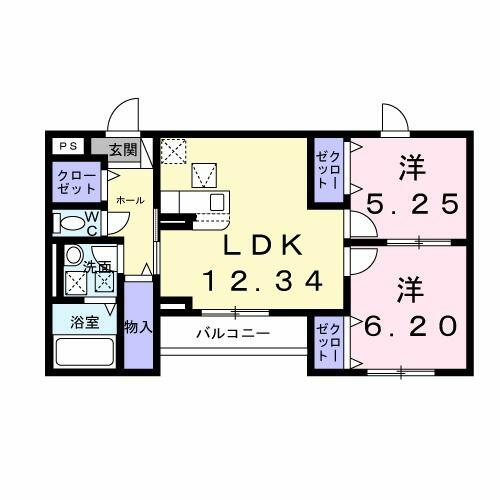 同じ建物の物件間取り写真 - ID:214054998154