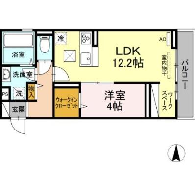 同じ建物の物件間取り写真 - ID:238007444445