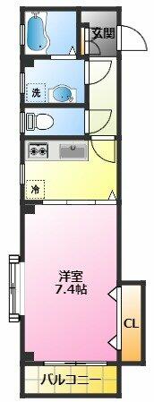 同じ建物の物件間取り写真 - ID:214057776316