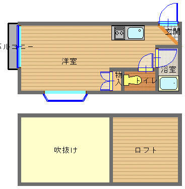 ジョリーハイツ御船蔵 107｜長崎県長崎市御船蔵町(賃貸アパート1R・1階・15.17㎡)の写真 その2