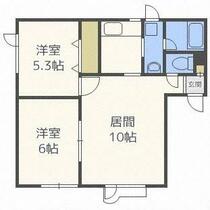 北海道札幌市北区新琴似六条２丁目（賃貸アパート2LDK・2階・44.64㎡） その2