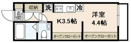 同じ建物の物件間取り写真 - ID:234023697597