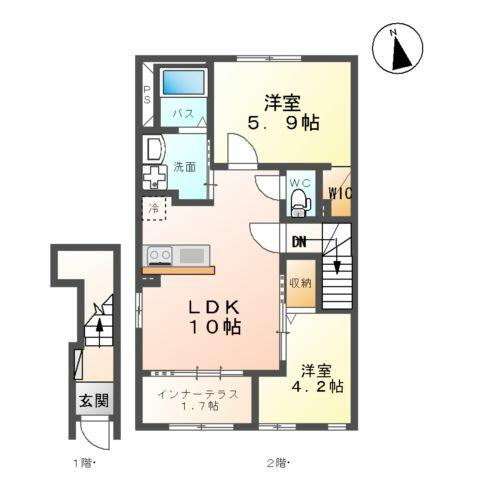 同じ建物の物件間取り写真 - ID:207001209041