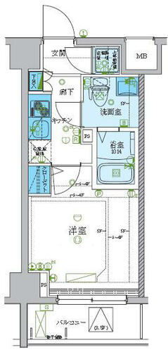 同じ建物の物件間取り写真 - ID:214055696606