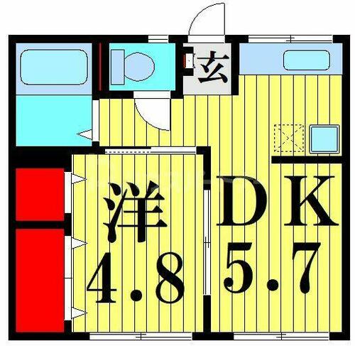 同じ建物の物件間取り写真 - ID:213102918750