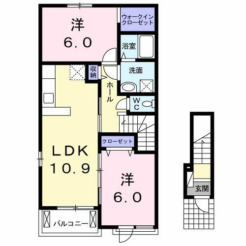 同じ建物の物件間取り写真 - ID:210002679879