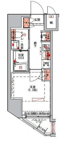 同じ建物の物件間取り写真 - ID:213103194222