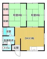 中　貸家  ｜ 福岡県飯塚市幸袋（賃貸一戸建2DK・--・51.07㎡） その2