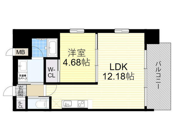 プレジオ天神橋ＡＳＩＡＮ 504｜大阪府大阪市北区本庄東３丁目(賃貸マンション1LDK・5階・40.80㎡)の写真 その2