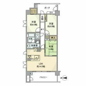 埼玉県川越市連雀町(賃貸マンション3LDK・7階・70.80㎡)の写真 その2