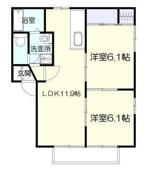 同じ建物の物件間取り写真 - ID:245003142909