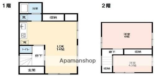 同じ建物の物件間取り写真 - ID:211046442926