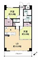 レジディア玉造  ｜ 大阪府大阪市東成区玉津１丁目（賃貸マンション2LDK・5階・68.65㎡） その2