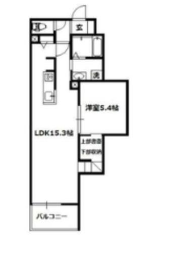 同じ建物の物件間取り写真 - ID:211044541012